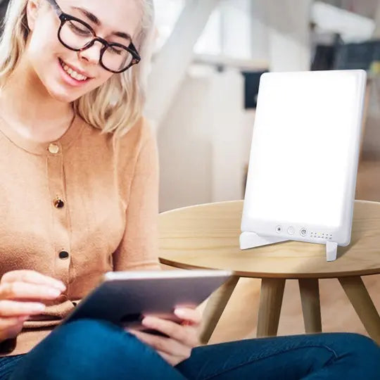 Powerful Compact Seasonal Sadness Bright Sun Therapy Lamp Light korastore.com