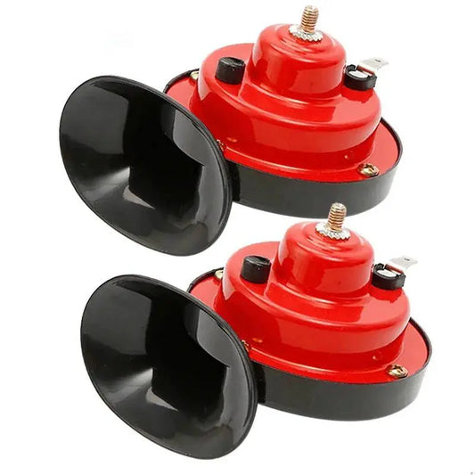 12V Dual-Tone Horn with Universal Mounting and Waterproof ABS Housing, Snail Style Kora Picks