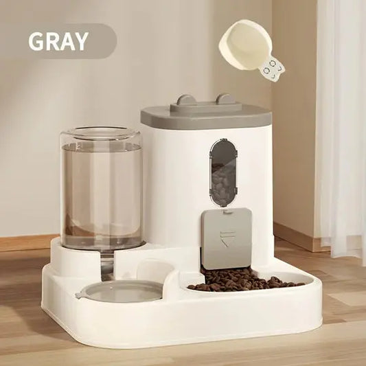 2 in 1 Dog and Cat Feeder with Water Dispenser korastore.com
