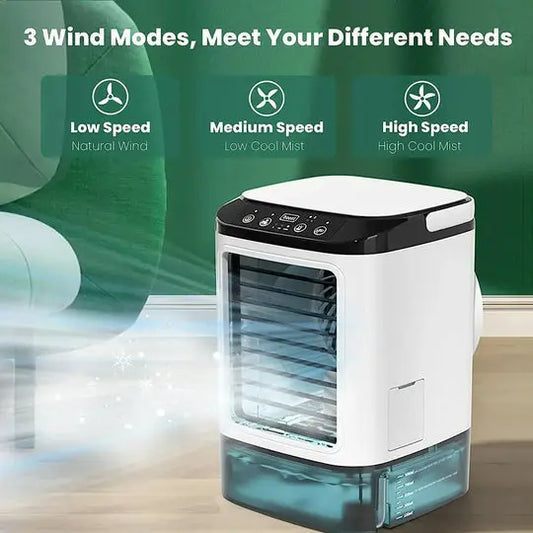 3-Speed Portable Aircon with Ultrasonic Cooling korastore.com