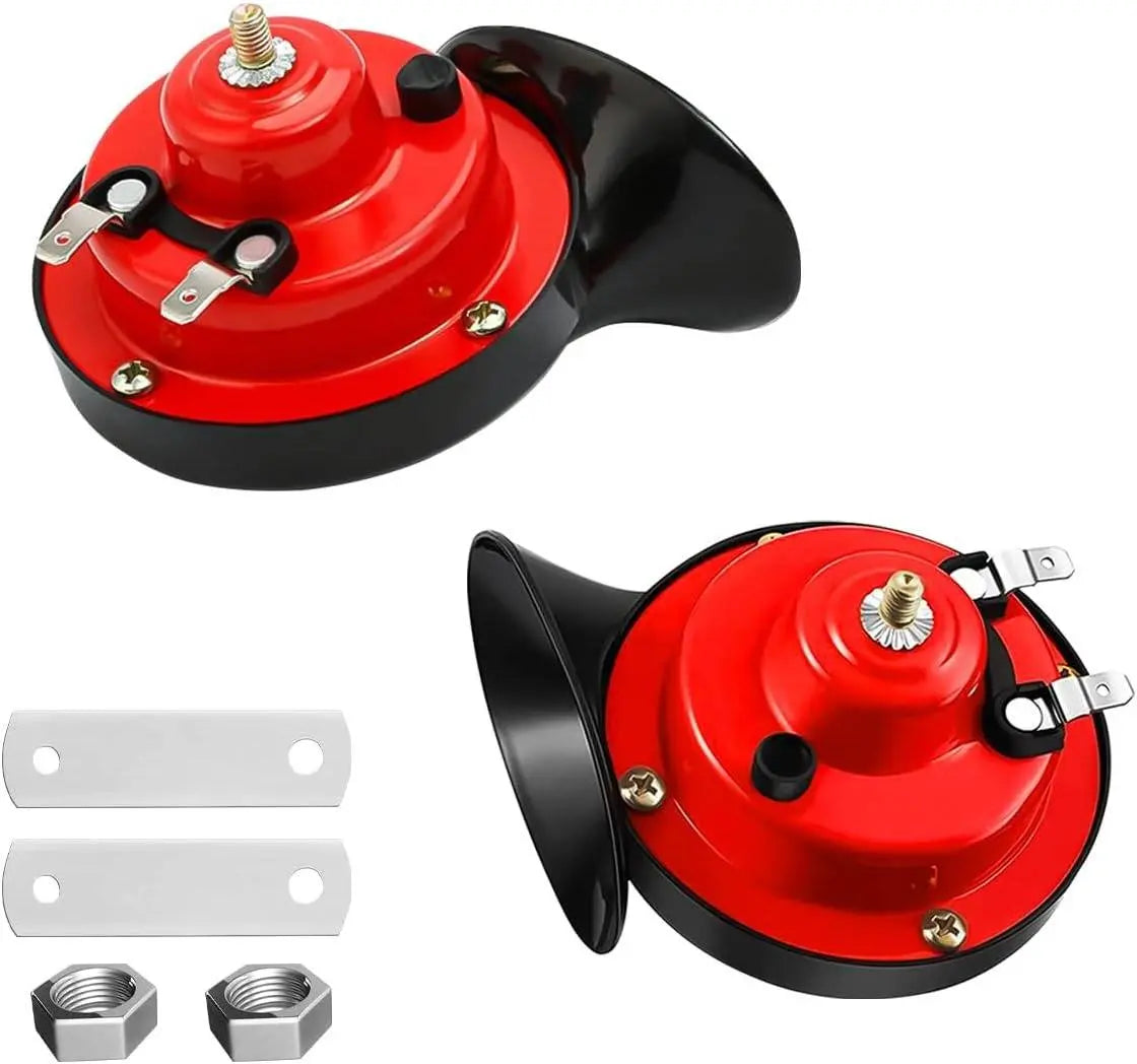 12V Dual-Tone Horn with Universal Mounting and Waterproof ABS Housing, Snail Style Kora Picks