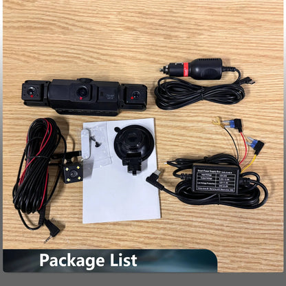 4-Channel Dash Cam with 1920P Front Camera and Night Vision, WiFi App, Parking Monitor Kora Picks