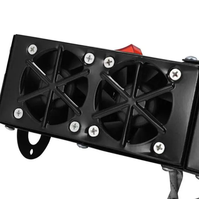 12V Car Heater with Ceramic Heating and Dual Switch, Four Outlets for Fast Defrost Kora Picks